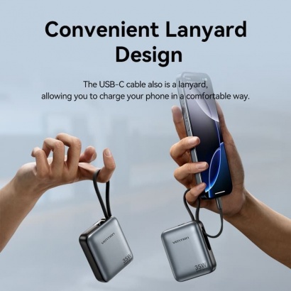 Pin Dự Phòng VENTION 10000mAh 35W - FHE