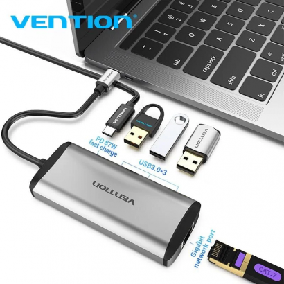 Hub Kết Nối Đa Năng  5 in 1 - VENTION