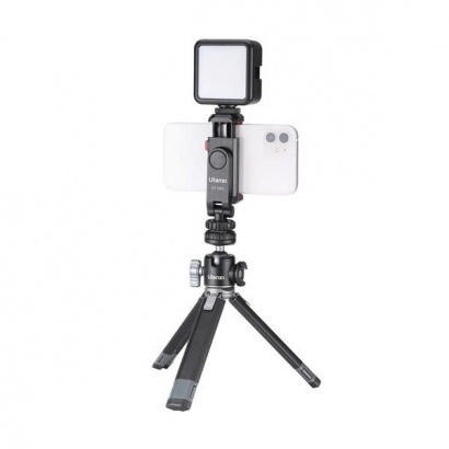 Kẹp Điện Thoại Xoay 360 Độ Hỗ trợ 2 Ngàm Mở Rộng Ulanzi ST06S 