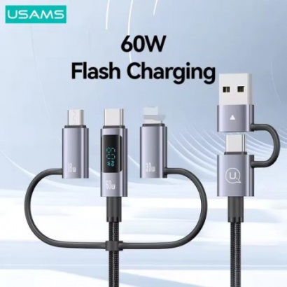 Cáp sạc đa năng 60W 6in1 - USAMS