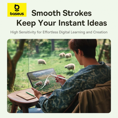Bút Cám Ứng BASEUS Smooth Writing III 3-in-1