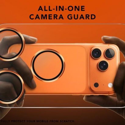 Kính cường lực bảo vệ camera nguyên cụm  iPhone 17 Promax ANANK 