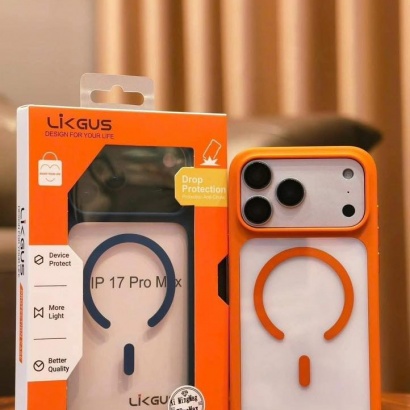 Ốp Lưng Likgus Nhám Chống Vân Tay Có Nút Control Tích Hợp Sạc Từ Tính cho iPhone 17 Pro | 17 Pro Max