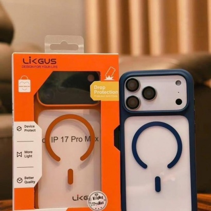 Ốp Lưng Likgus Nhám Chống Vân Tay Có Nút Control Tích Hợp Sạc Từ Tính cho iPhone 17 Pro | 17 Pro Max