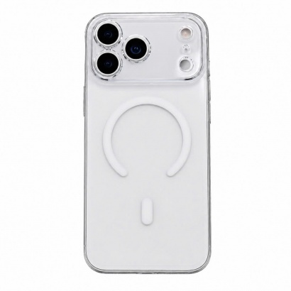 Ốp cứng Memumi Slim Magsafe trong suốt iPhone 17 series