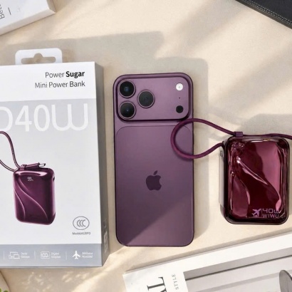 PIN DỰ PHÒNG MINI 10.000 mAh 40W WiWU 01BPD 