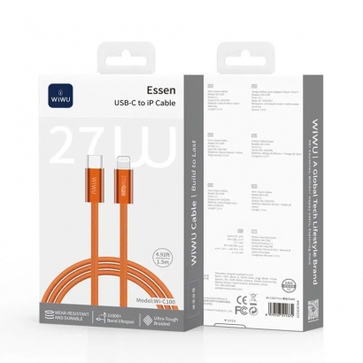 Cáp Sạc Nhanh Essen 27W USB-C to iP WI-C100 