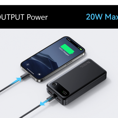 Pin Dự Phòng 10000mAh 20W USAMS Pin Dự Phòng 10000mAh 20W USAMS