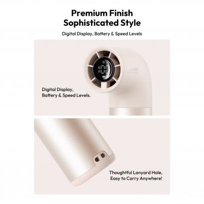 Quạt tích điện Mini cầm tay 2000mAh AECOOLY