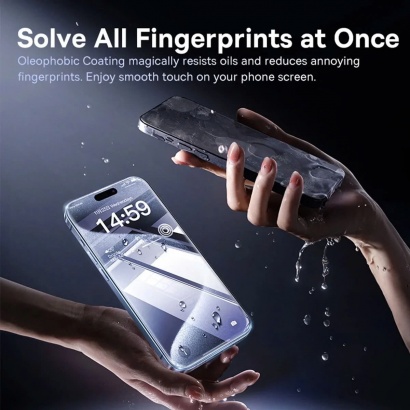Kính Cường Lực iPhone 16 Pro, iPhone 16 Promax Baseus