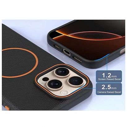 Ốp lưng da PU iPhone 15 Pro Max Likgus 