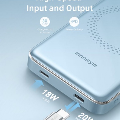 Sạc dự phòng 10000mAh Innostyle PowerMag Slim IM20 