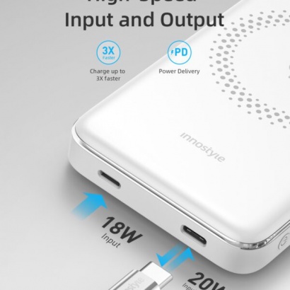 Sạc dự phòng 10000mAh Innostyle PowerMag Slim IM20 