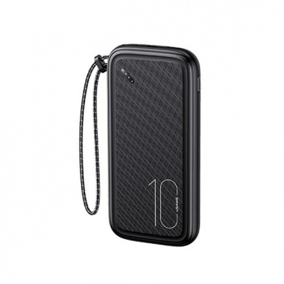 Pin Dự Phòng USAMS CD150 10000mAh  (Dual Input, Dual USB, Kèm Dây Đeo) 