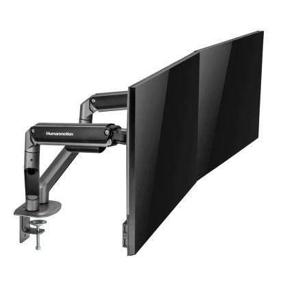 Giá đỡ màn hình đôi HumanMotion T6 Pro Dual 2025