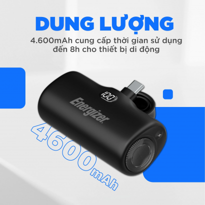 Pin dự phòng Energizer 4600mAh Li-ion
