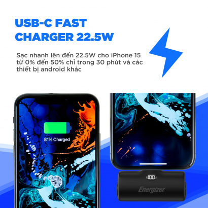 Pin dự phòng Energizer 4600mAh Li-ion