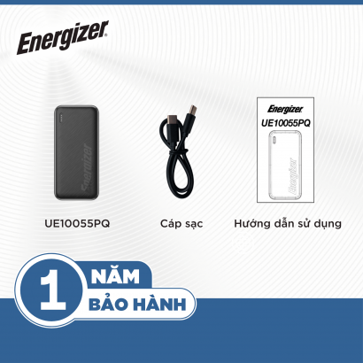 Pin dự phòng 10.000mAh Energizer UE10055PQ