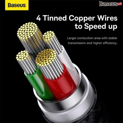 Cáp Sạc Đa Năng Baseus StarSpeed 1-for-3