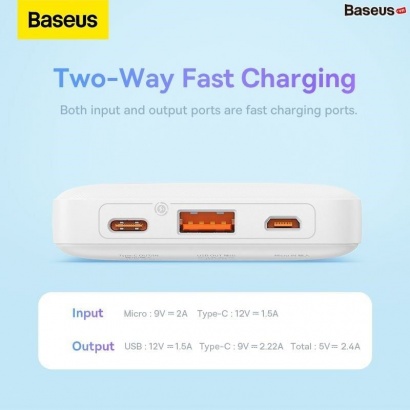 Pin dự phòng BASEUS 10000mAh 20W - PPAP10