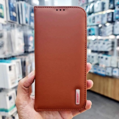 Ốp da dạng ví iPhone  (15Pro / 15 ProMax / 16Pro / 16 ProMax) Dux Ducis HIVO
