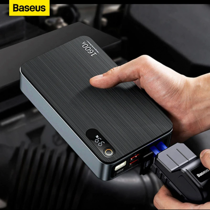 Bộ Kích Điện Baseus Super Energy Pro+ 1600A 16.000mAh PD 65W 12V