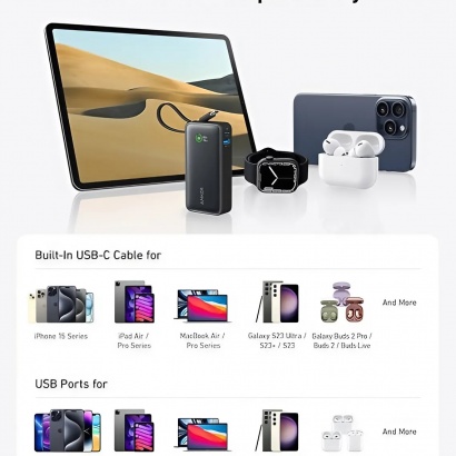 Pin dự phòng 10.000mAh Anker A1259