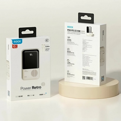 Pin Dự Phòng Sạc Nhanh 10000mAh ROCK