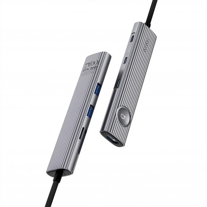 Hub Chuyển Đổi 8in1 Type C WiWu 