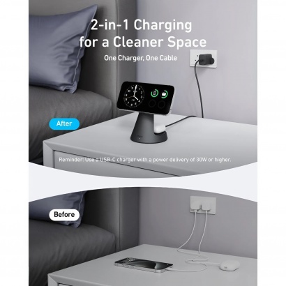 Đế Sạc Không Dây Từ Tính MagGo - Anker  A25M7