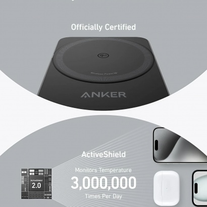 Đế Sạc Không Dây Maggo 3in1 15W - Anker B2557