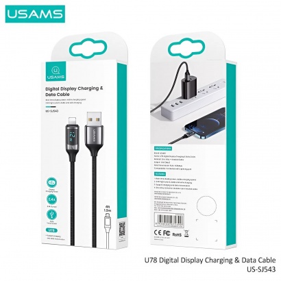 Cáp sạc nhanh Lightning USAMS SJ543 