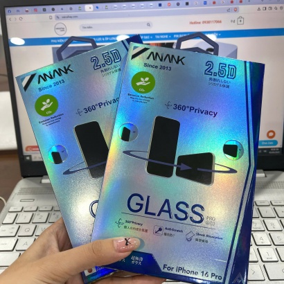 Cường lực chống nhìn trộm iPhone 16 Pro ANANK 