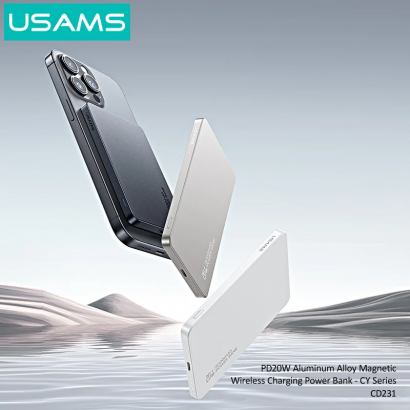 Pin sạc không dây siêu mỏng 5000mAh USAMS