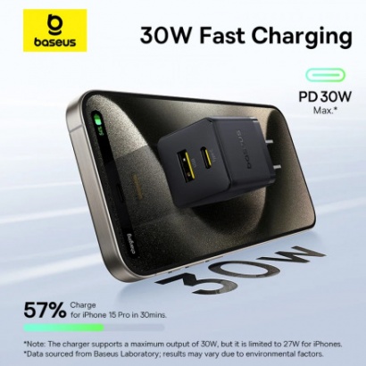 Củ Sạc Nhanh 30W Baseus