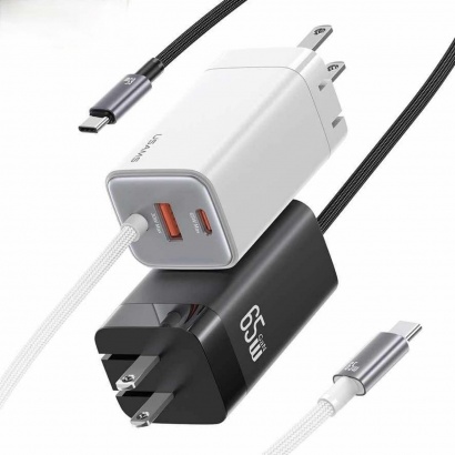Củ Sạc Nhanh 2C+1A GaN  65W - USAMS 