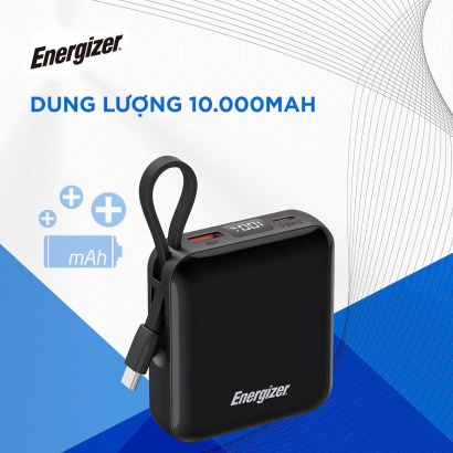 Sạc dự phòng 10.000mAh Energizer UE10095PQ