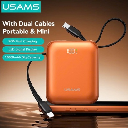 Pin Dự Phòng  10000mAh 20W USAMS CD258