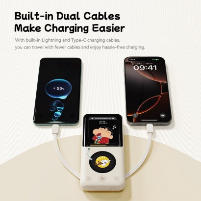 Pin Dự Phòng ROCK Crayon Shinchan P55 10000mAh 10W 