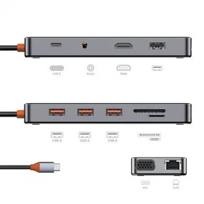 Hub Cyber 12in1 USB-C Wiwu 