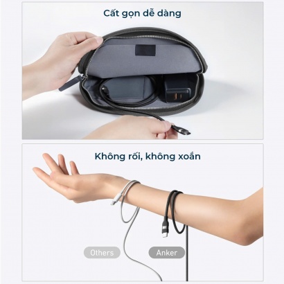  Cáp Type C to Type C Anker 240W dài 0.9m 