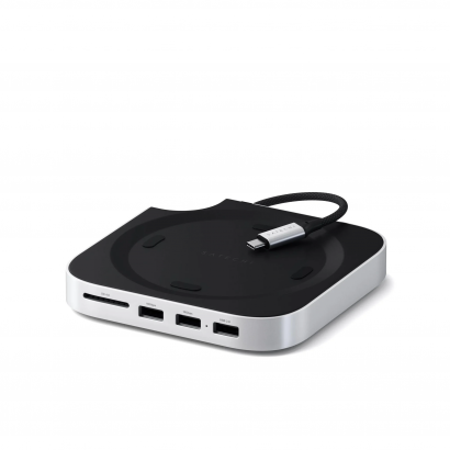 Đế Kiêm Hub Chuyển Đổi 5in1 Cho Mac Mini M4 SATECHI
