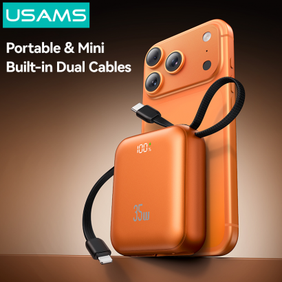 Pin Dự Phòng USAMS 10000mAh 35W CD261