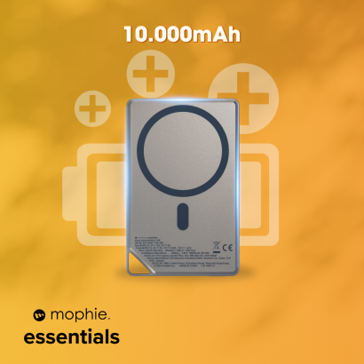 Pin dự phòng 10,000mAh Mophie Essentials Snap + Metallic