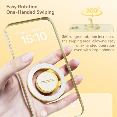Nhẫn Đeo Tay Xoay 360° ROCK