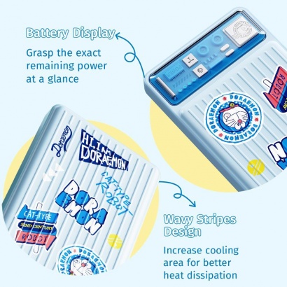 Pin dự phòng 10000mAh ROCK  Doraemon 