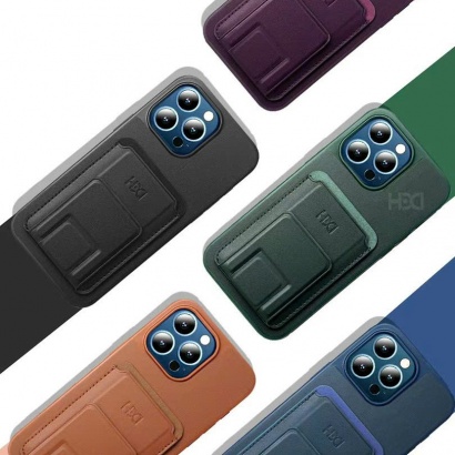 Ốp lưng da iPhone 15 Pro HDD Produce