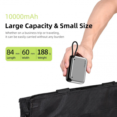 Pin dự phòng 10000mAh 30W Mangotek 