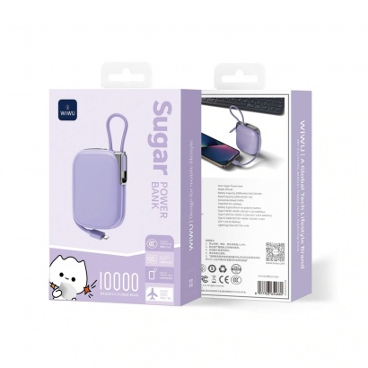 PIN DỰ PHÒNG 10000 mAh 22.5W WIWU SUGAR MH136