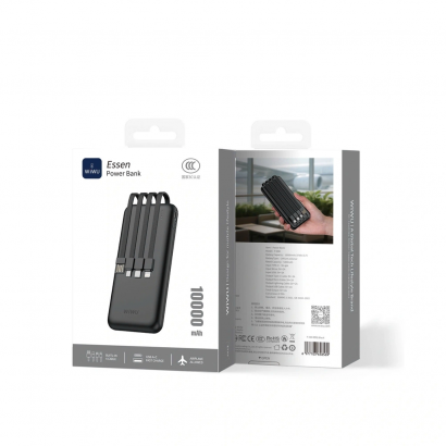 PIN DỰ PHÒNG 10.000 mAh WIWU ESSEN P-08B